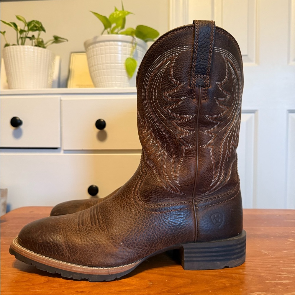 Ariat Men's Brown Leather Boots